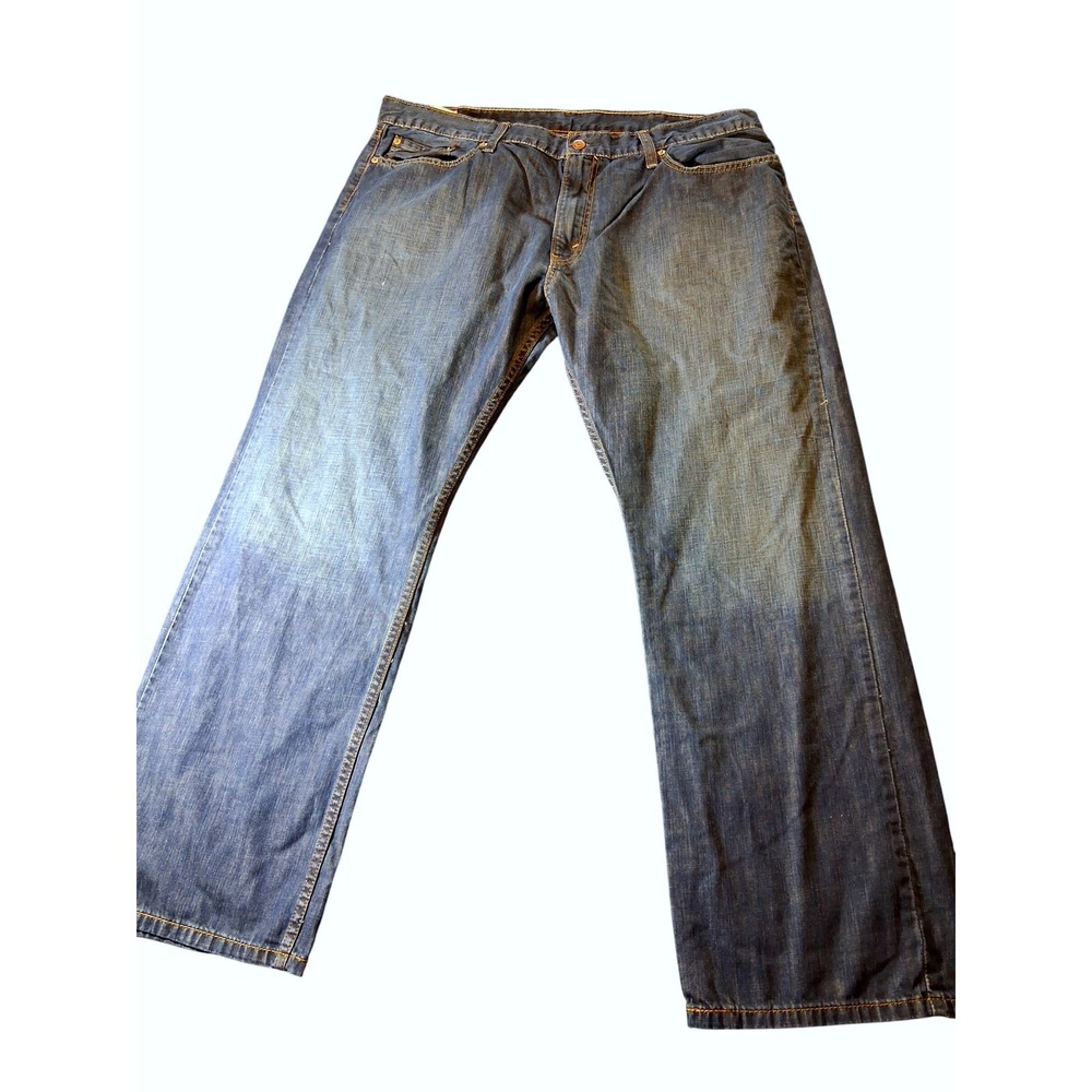 Levis 514 Straight Fit Mens Jeans Blue Denim W40 L30 Medium Wash